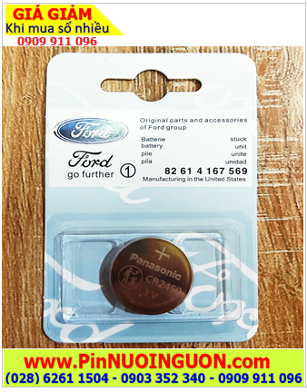 FORD CR2450; Pin Remote Ôtô FORD CR2450 lithium 3v chính hãng / Vỉ 1viên